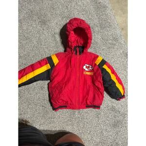Vintage KC Chiefs 4t puffy coat